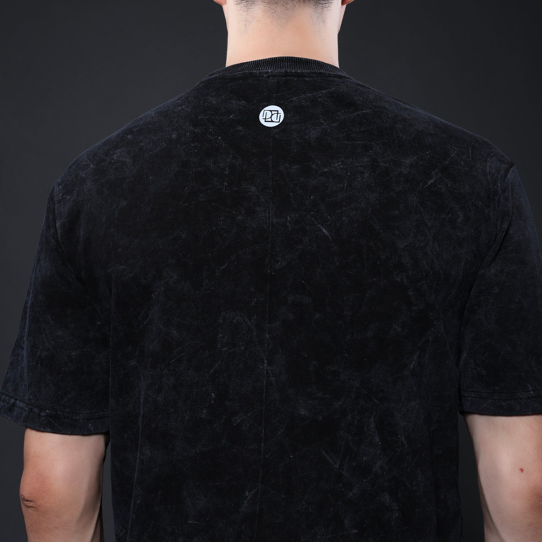 Duvylin Void Fade Oversized Tee