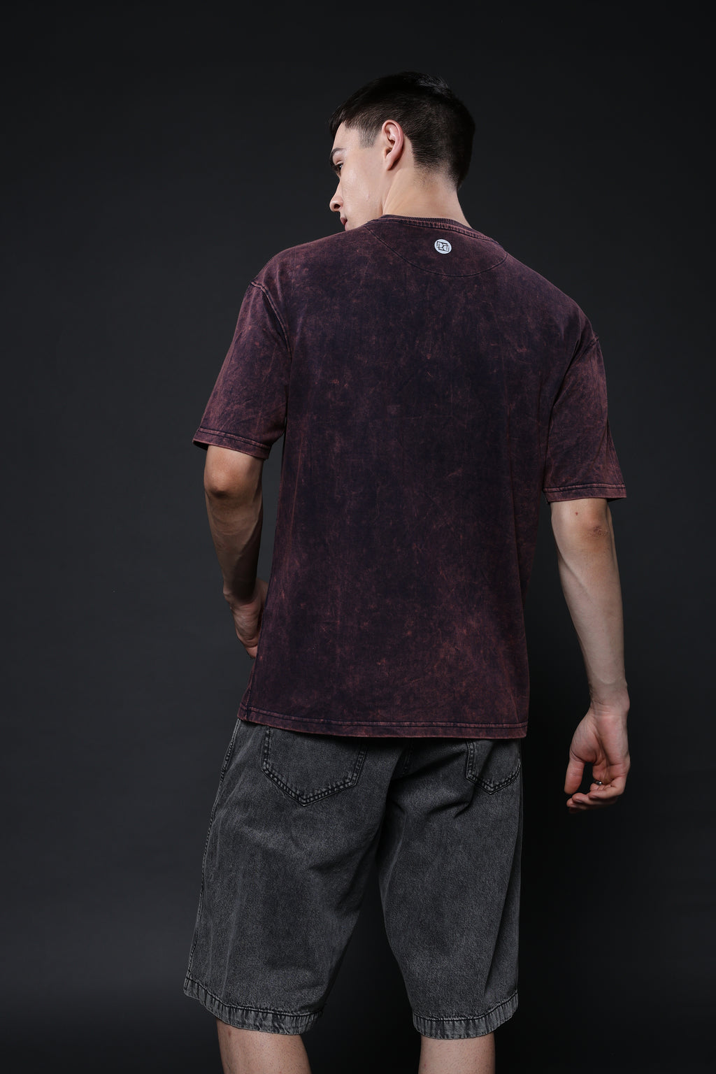 Duvylin Ember Fade Oversized Tee