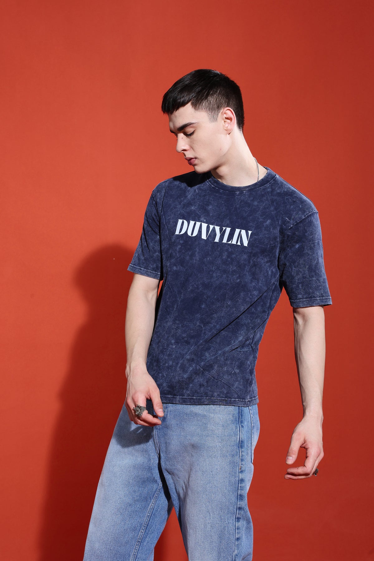 Duvylin Static Wash Oversized Tee