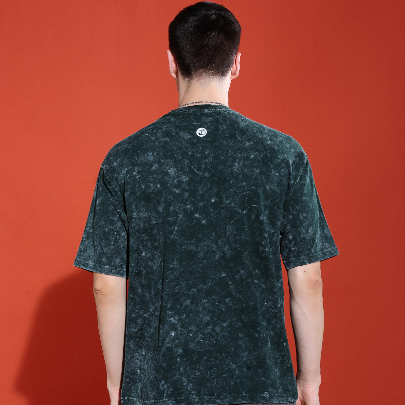 Duvylin Forest Fade Oversized Tee